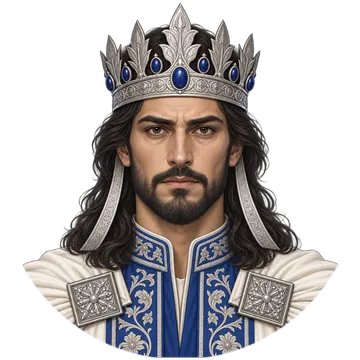 Kay Khosrow, painted for the game