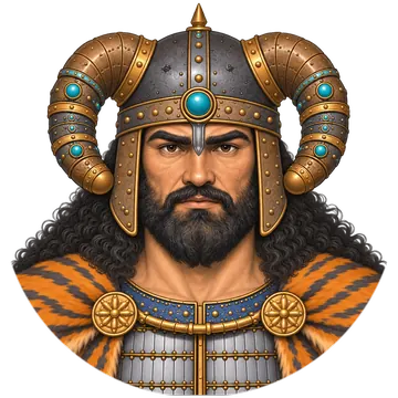 Rostam, painted for the game